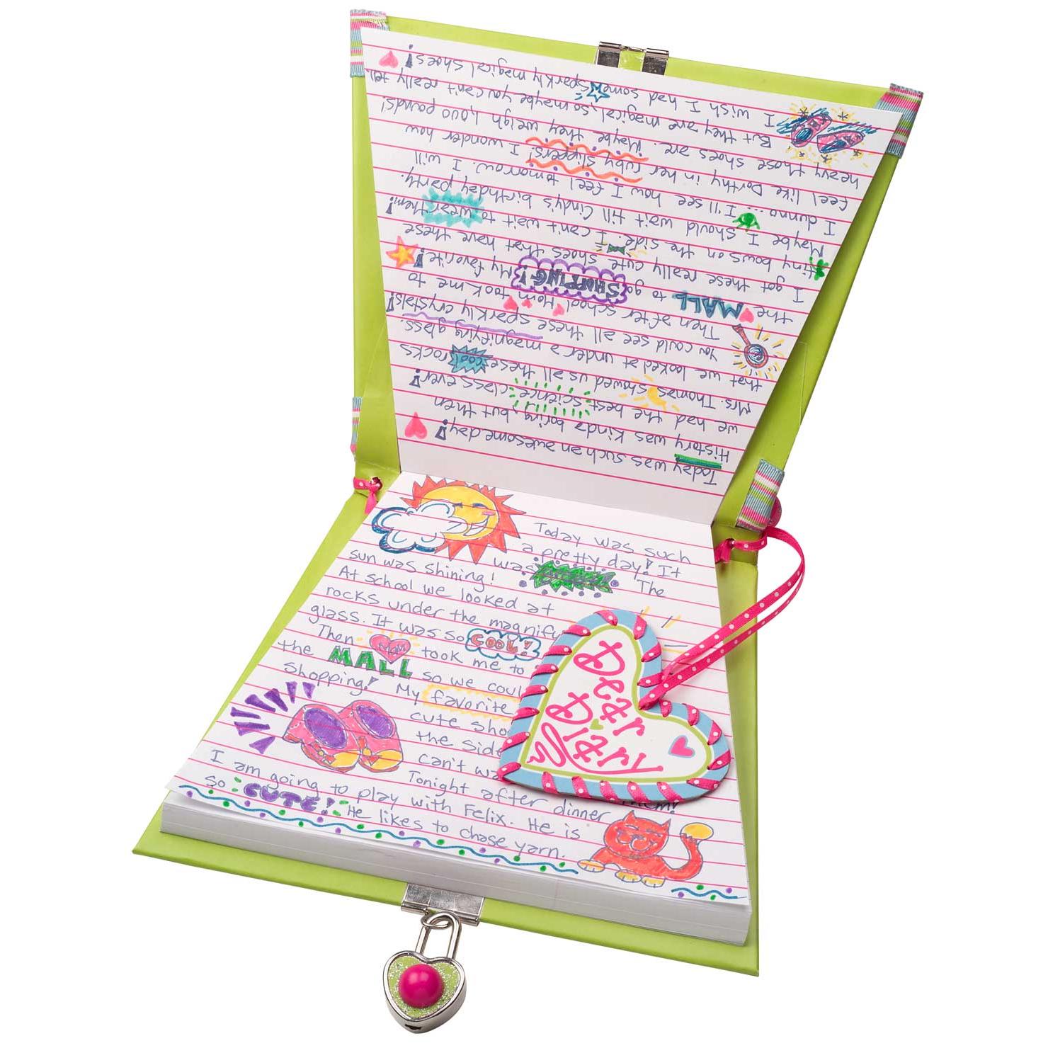 Набор для декора личного дневника - Секреты на замке, от 7 лет  